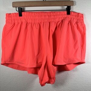 NWT!! OFFLINE by Aerie Real Me Shorts Coral Pink 3" Inseam‎ Lined | Size XL